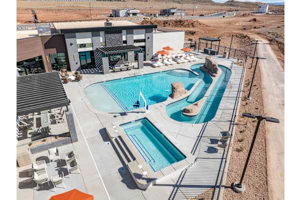 Large Outdoor Swimming Pool1 at The Vue At Desert Color, St. George, UT